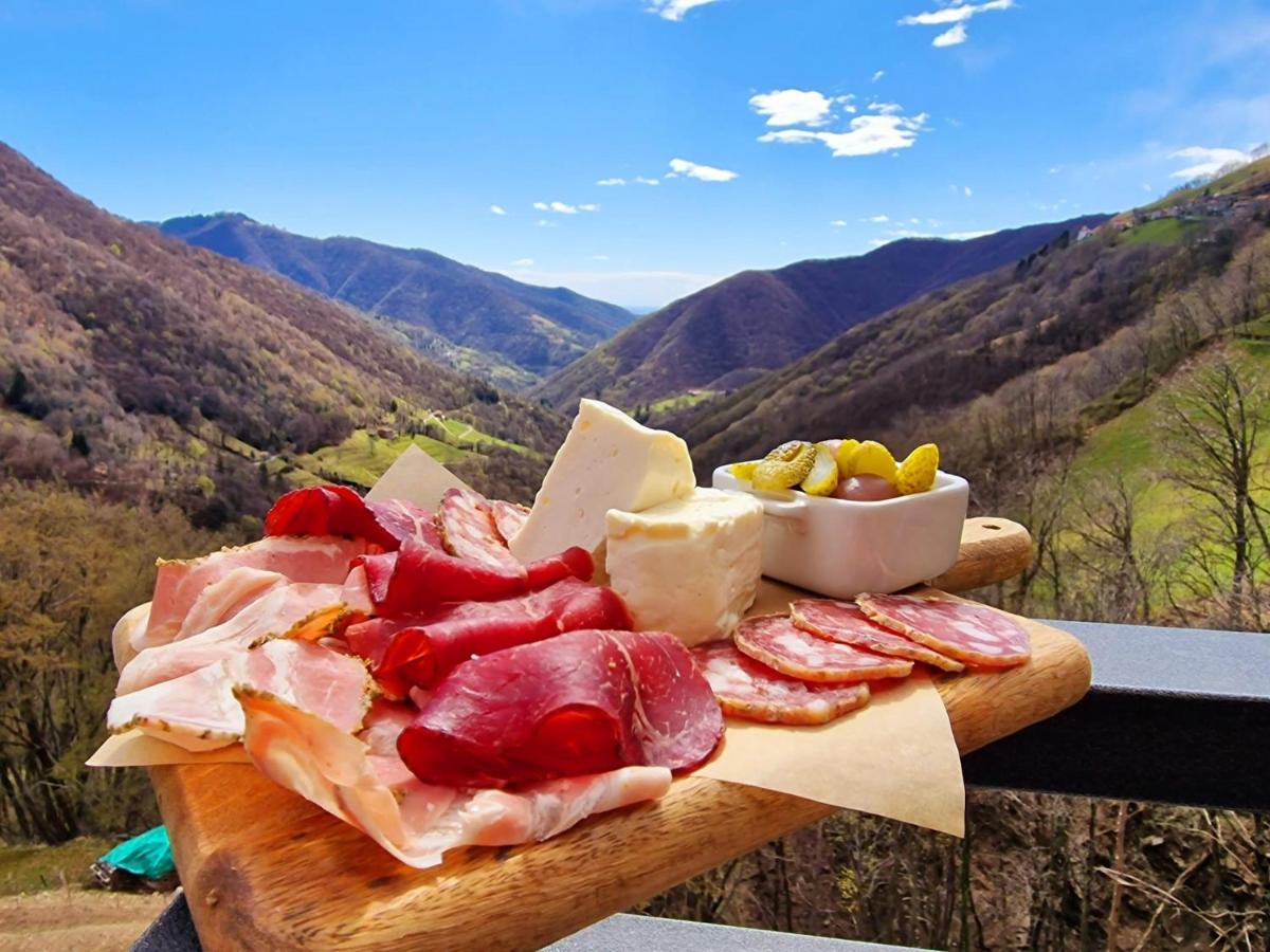Osteria Manciana Con Alloggio Monte Generoso Scudellate Bagian luar foto